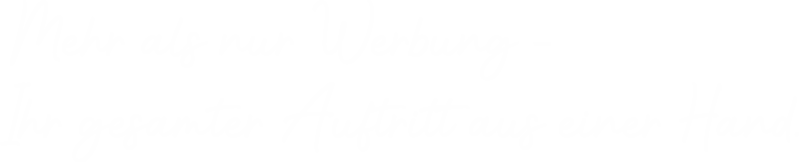 Auftritt aus einer hand 1